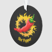 Peper met vlam Ornament (voorkant)
