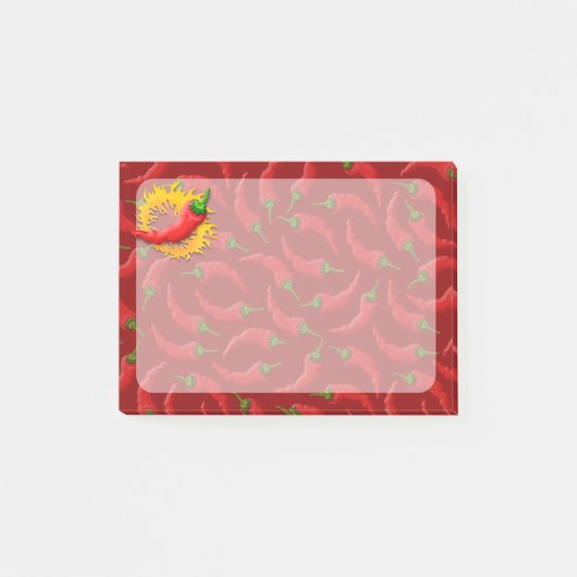 Peper met vlam post-it® notes (Voorkant)
