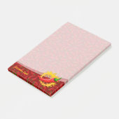 Peper met vlam post-it® notes (Schuin)