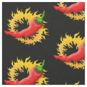 Peper met vlam stof (Close Up)