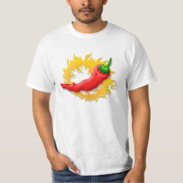 Peper met vlam t-shirt