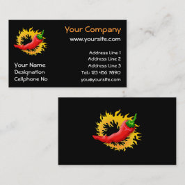 Peper met vlam visitekaartje