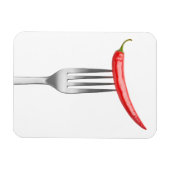 Peper op een vork magneet (Horizontaal)