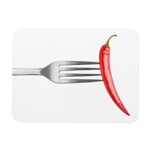 Peper op een vork magneet (Horizontaal)
