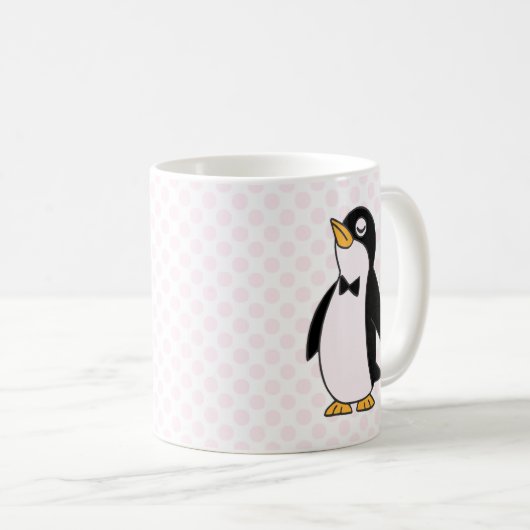 peper pinguïn koffiemok (Voorkant rechts)