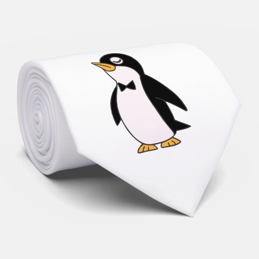 peper pinguïn stropdas (Opgerold)