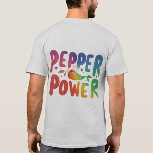 Peper Power T-shirt (Achterkant)