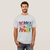 Peper Power T-shirt (Voorkant volledig)