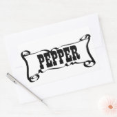 PEPER 'SPICE JAR' STICKER (Envelop)