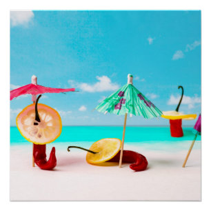 Peper van het Zee Poster