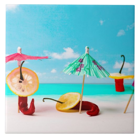 Peper van het Zee Tegeltje (Voorkant)