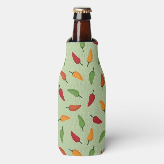 Peper van Spaanse peper Flesjeskoeler (Fles Voorkant)