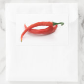 peper van Spaanse peper Rechthoekige Sticker (Tas)