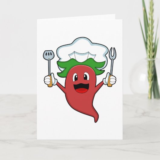 Peper Vegan Kok Kaart (Voorkant)