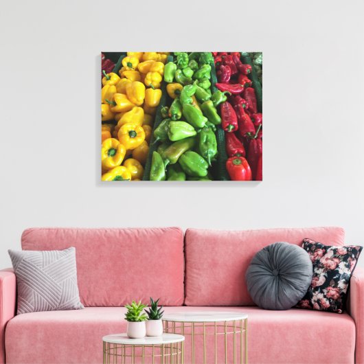 Peper!!! Verpakt Canvas 16x20 (Insitu (Woonkamer))