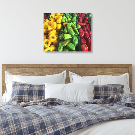 Peper!!! Verpakt Canvas 16x20 (Insitu (Slaapkamer))