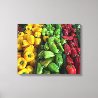 Peper!!! Verpakt Canvas 16x20 Afdruk