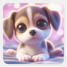 "Peper" Vierkante Sticker