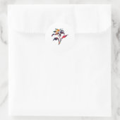 Peperbloemen drie Sticker (Tas)