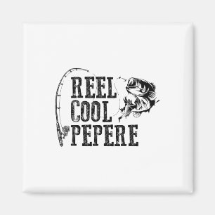Pepere visspoel Cool Pepere grappig cadeau Magneet