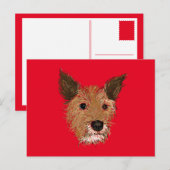 peperjongen briefkaart (Voorkant / Achterkant)