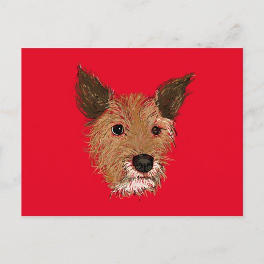 peperjongen briefkaart (Voorkant)