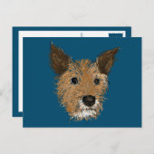 peperjongen briefkaart (Voorkant / Achterkant)