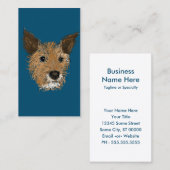 peperjongen visitekaartje (Voorkant / Achterkant)