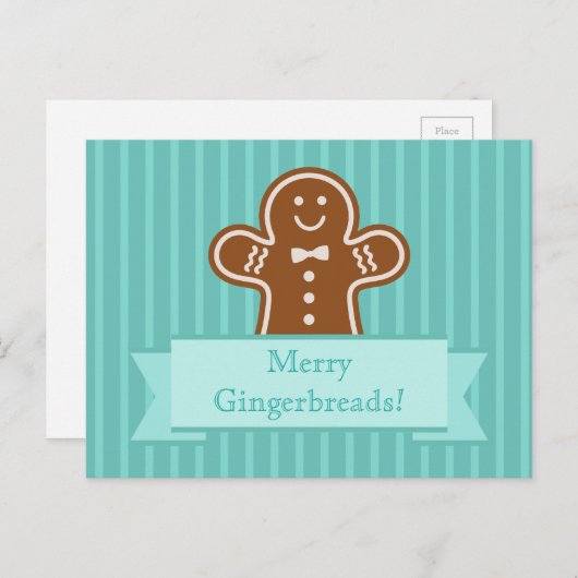 peperknuffels feestdagenkaart (Voorkant / Achterkant)