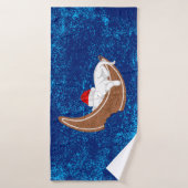 peperkoek badhanddoek (Badhanddoek)