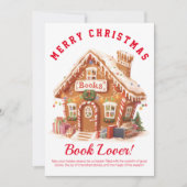 peperkoek-boekwinkel bedankkaart (Voorkant)