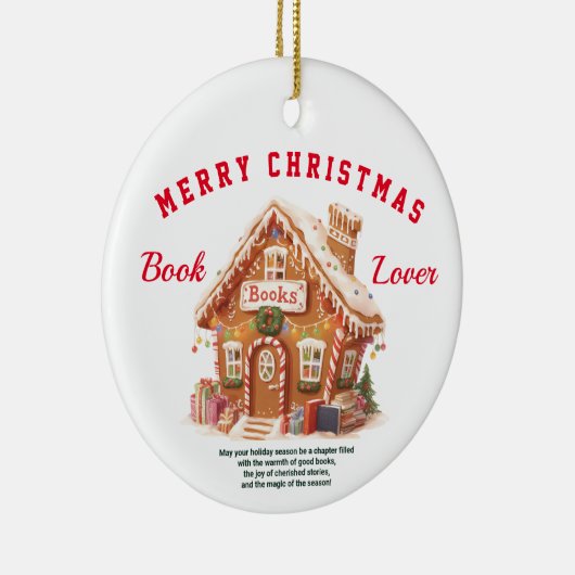 peperkoek-boekwinkel keramisch ornament (Rechts)