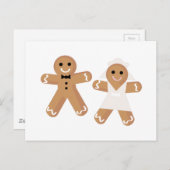 peperkoek bruiloft briefkaart (Voorkant / Achterkant)