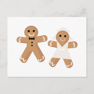 peperkoek bruiloft briefkaart