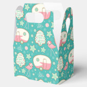  peperkoek Campers & Roze Flamingo's Bedankdoosjes (Geopend)