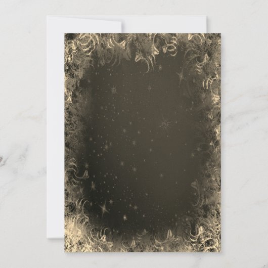 peperkoek Cookie Drink Balls Christmas Kaart (Achterkant)