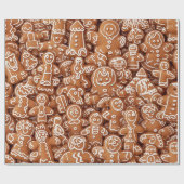 peperkoek-extravagantie cadeaupapier (Vlak)