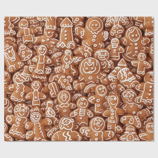 peperkoek-extravagantie cadeaupapier (Vlak)