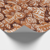 peperkoek-extravagantie cadeaupapier (Hoek)