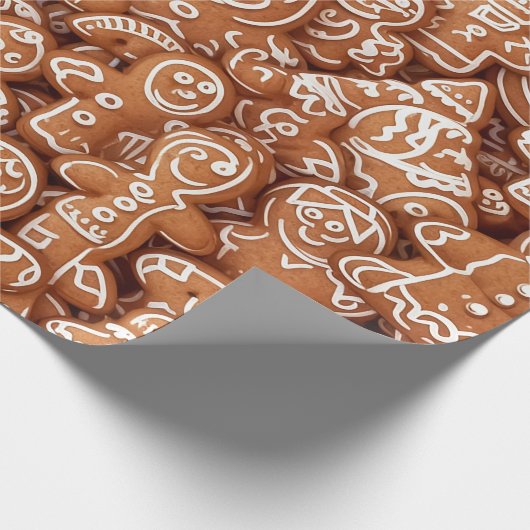 peperkoek-extravagantie cadeaupapier (Hoek)