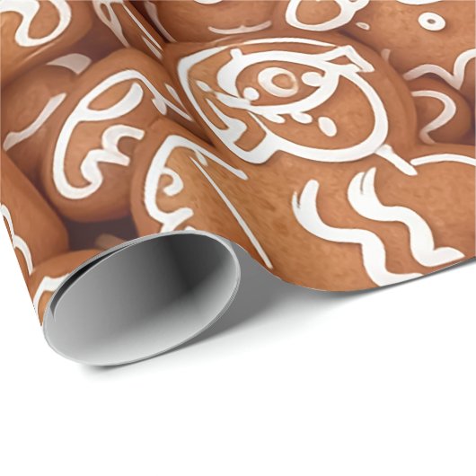 peperkoek-extravagantie cadeaupapier (Rol Hoek)