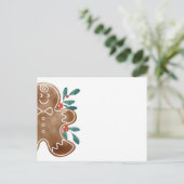 peperkoek feestdagenkaart (Staand voorkant)