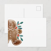 peperkoek feestdagenkaart (Voorkant / Achterkant)