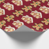 peperkoek-feestelijk pakpapier (Hoek)