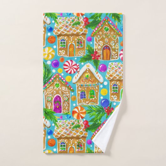 peperkoek Fleece Bad Handdoek (Handdoek)