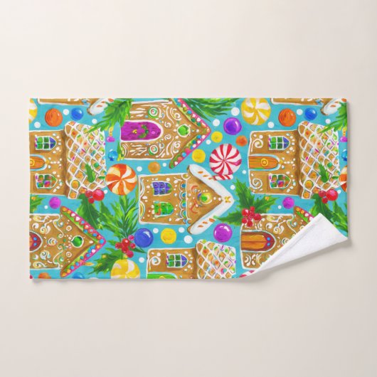 peperkoek Fleece Bad Handdoek (Handdoek)