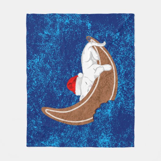peperkoek fleece deken (Voorkant)