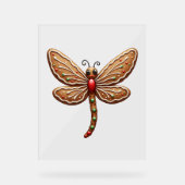 peperkoek-libel acryl bord (Voorkant)