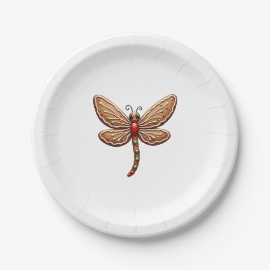 peperkoek-libel papieren bordje (Voorkant)