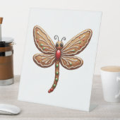 peperkoek-libel reclamebord met voetstuk (Insitu)